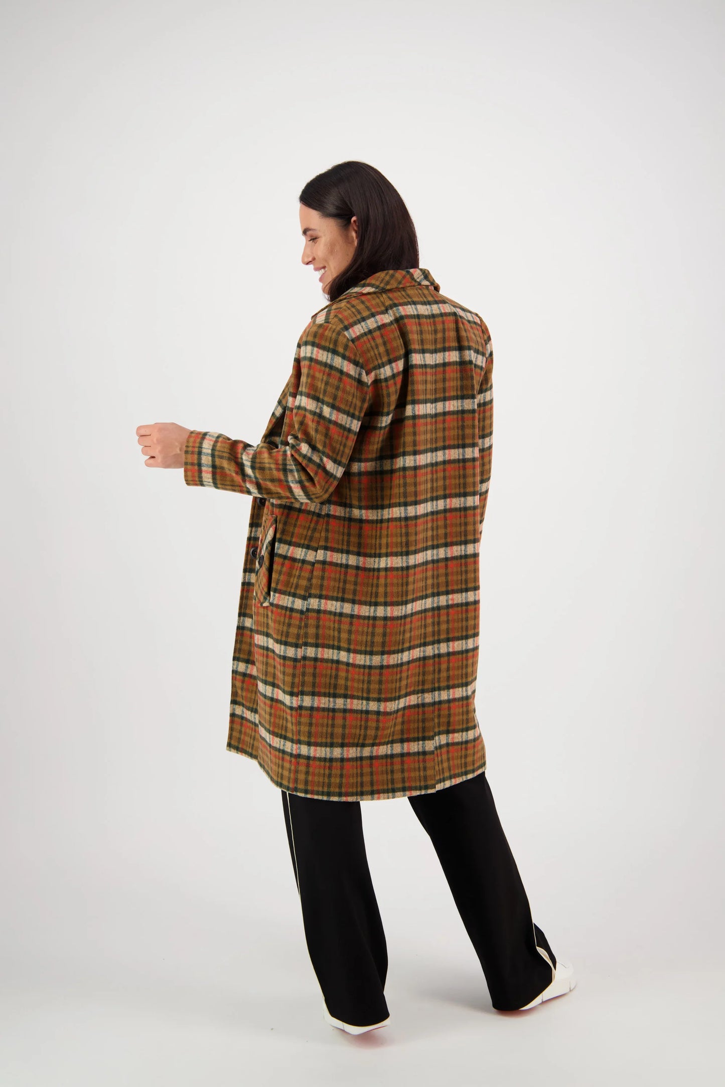 Long Line Winter Wool Coat