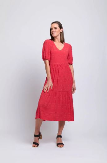 Very Easy Breezy Dress Red